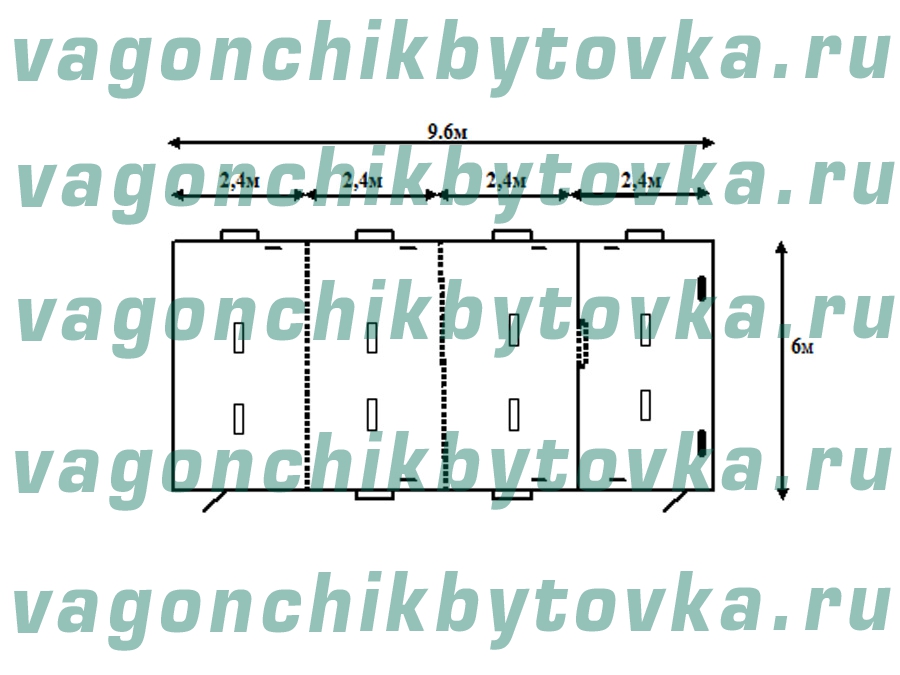 Модульное помещение - столовая